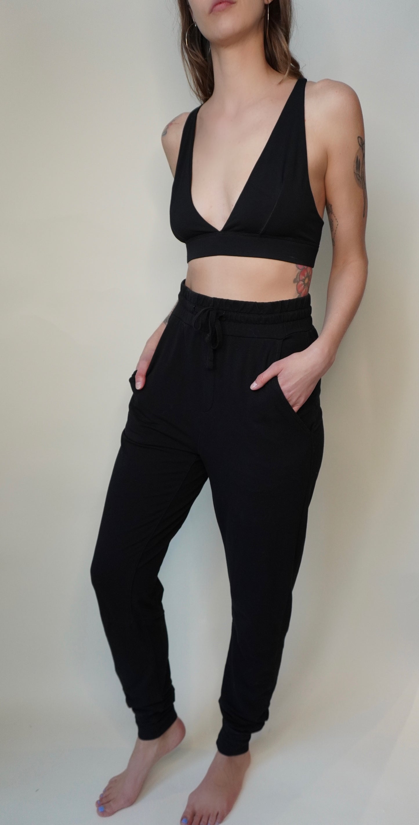 Soft bamboo lounge pants – breathable & sustainable