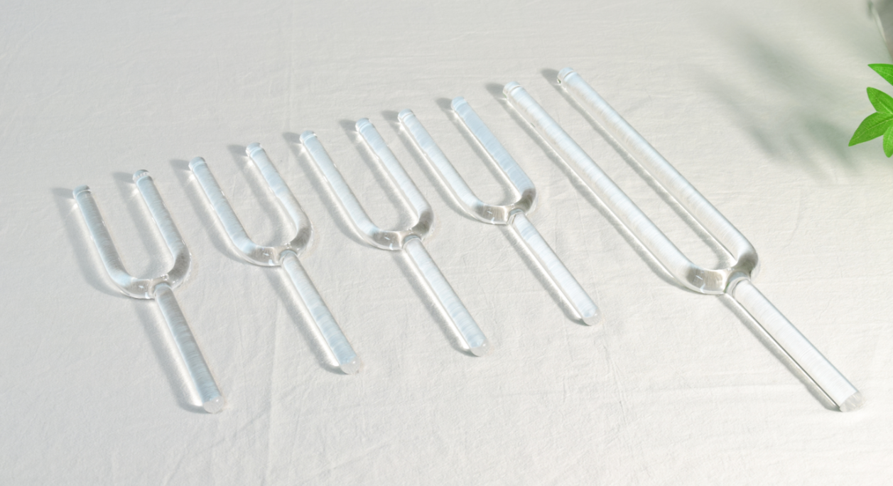 Crystal Quartz Tuning Forks KASIA