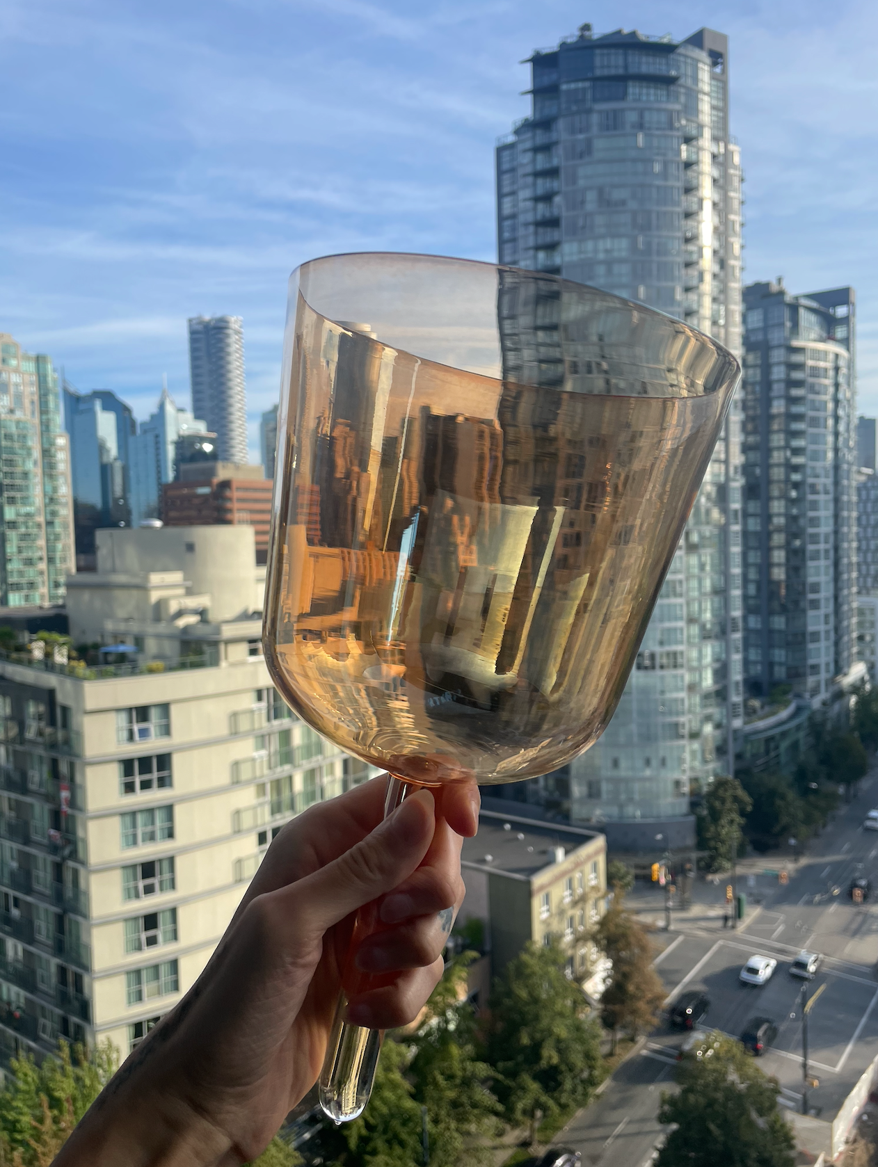 Practitioner Handle Heirloom Singing Bowl KASIA