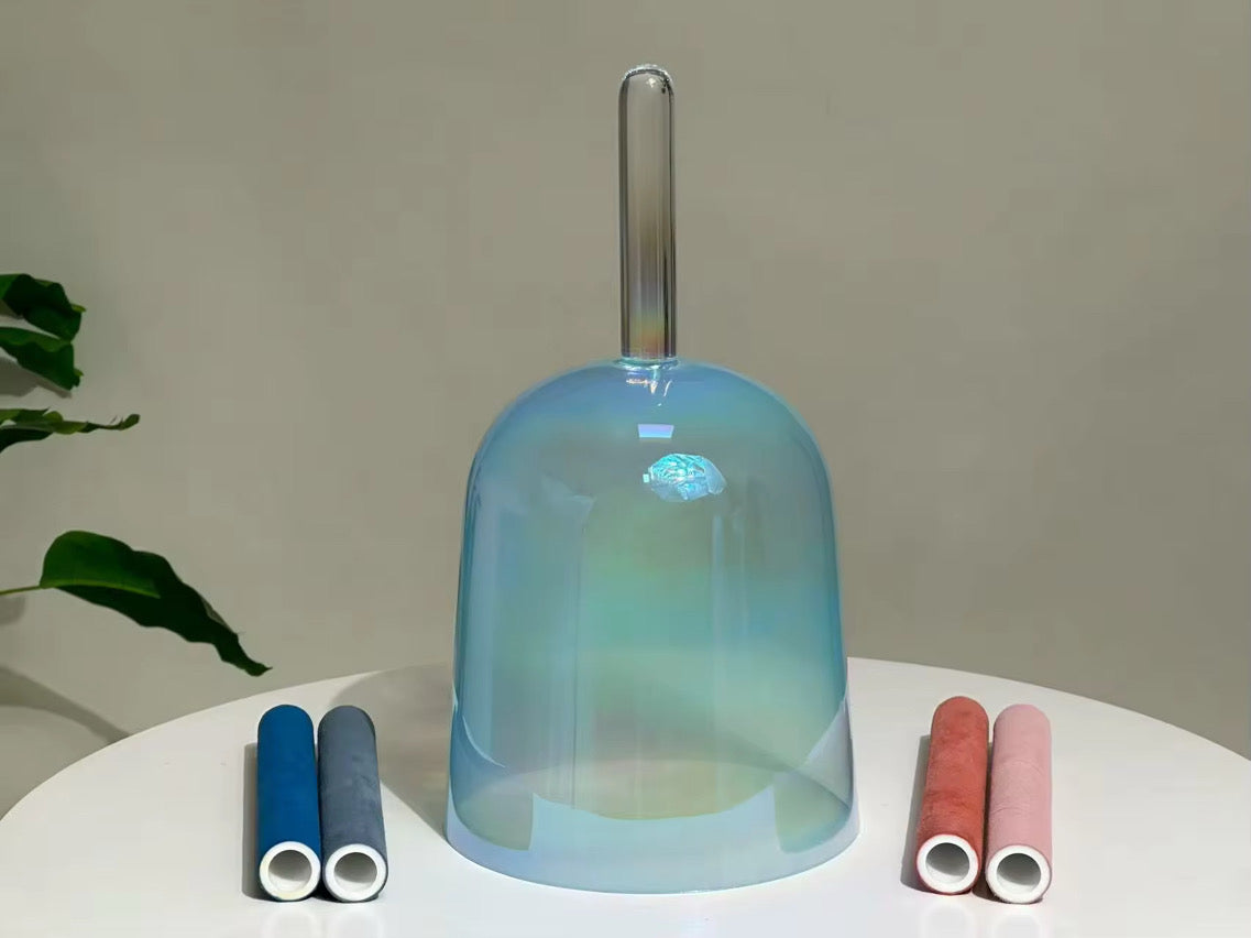 Practitioner Handle Heirloom Singing Bowl KASIA