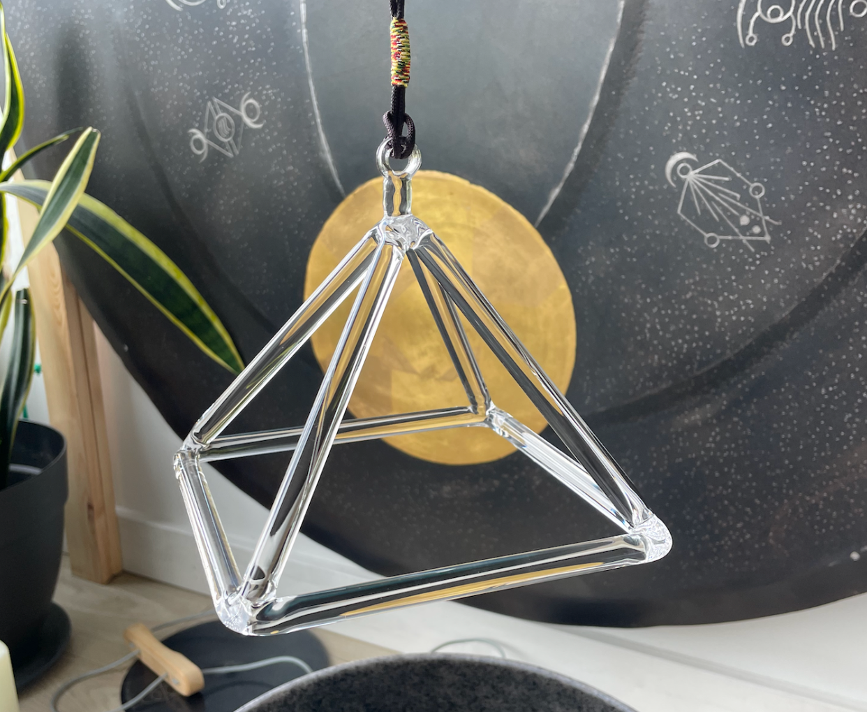 Singing Quartz Crystal Pyramid KASIA