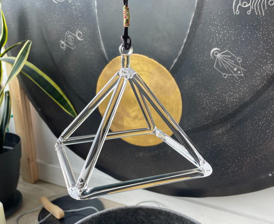 Singing Quartz Crystal Pyramid KASIA
