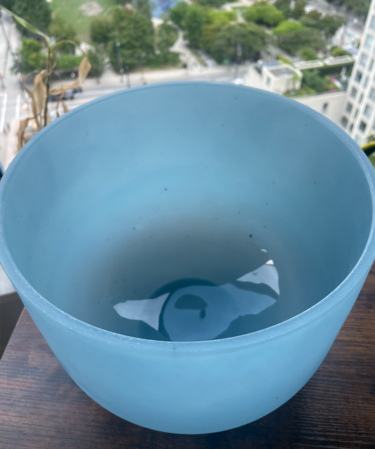 Gemstone Crystal Singing Bowls (Frosted) KASIA