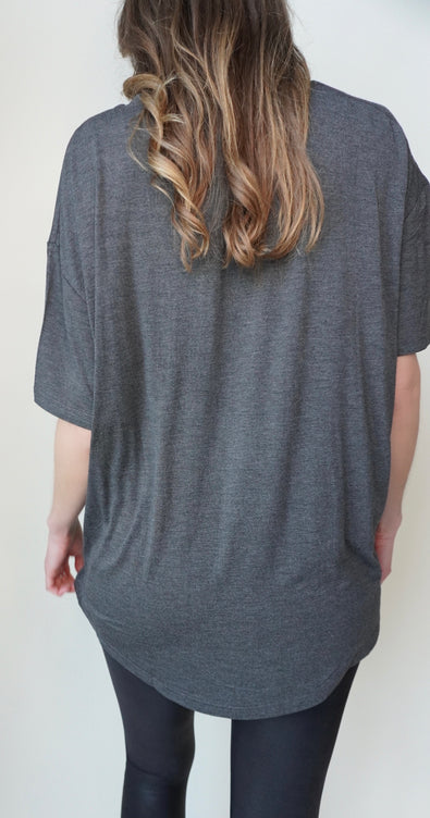 Oversized Bamboo Tee – Effortless Comfort, Elevated Style