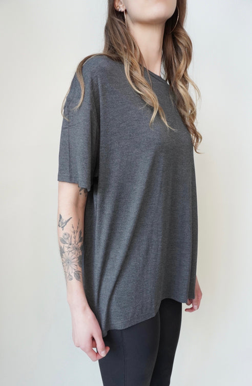 Oversized Bamboo Tee – Effortless Comfort, Elevated Style