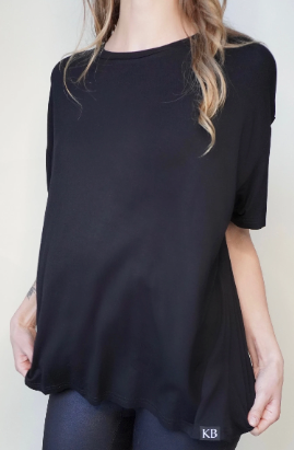 Oversized Bamboo Tee – Effortless Comfort, Elevated Style